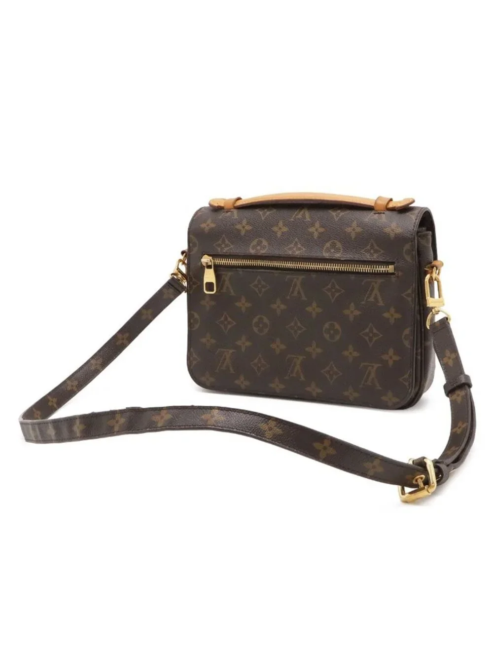 Louis Vuitton Monogram Pochette Metis MM 2-Way Shoulder Bag Clutch